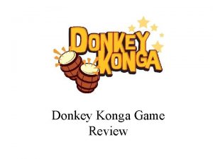 Donkey Konga Game Review Basic Game Information Review