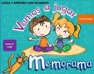 JUEGA Y APRENDE CON NMEROS INSTRUCCIONES Iniciar El