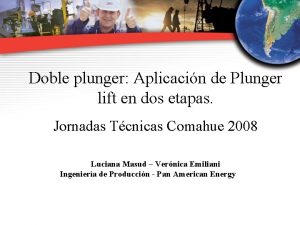 Doble plunger Aplicacin de Plunger lift en dos