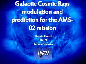 Galactic Cosmic Rays modulation and prediction for the