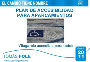 PLAN DE ACCESIBILIDAD PARA APARCAMIENTOS Vilagarca accesible para