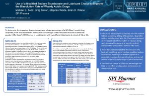 T 6079 Use of a Modified Sodium Bicarbonate