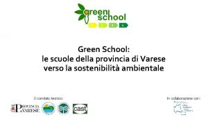 Green School le scuole della provincia di Varese