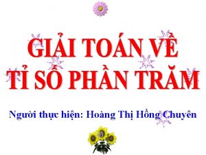 Ngi thc hin Hong Th Hng Chuyn Ton