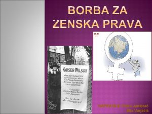 NAPRAVILE Petra Jambra Ella Varjai FEMINIZAM ENTER BORBA