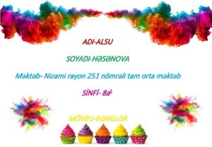 ADIALSU SOYADIHSNOVA Mktb Nizami rayon 251 nmrli tam