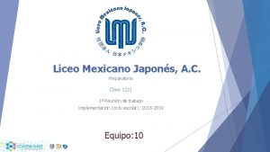 Liceo Mexicano Japons A C Preparatoria Clave 1231