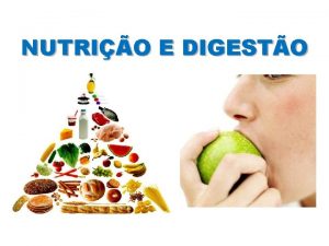 NUTRIO E DIGESTO Elab Prof Gilmar 1 Homeostas