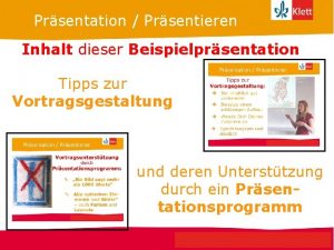 Klett Geschichte Oberstufe Prsentation Prsentieren Perspektiven fr NRW