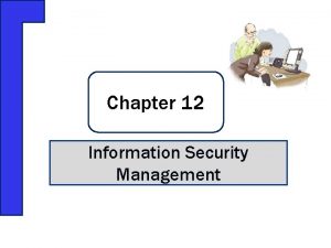 Chapter 12 Information Security Management This Could Happen