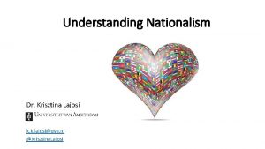 Understanding Nationalism Dr Krisztina Lajosi k k lajosiuva