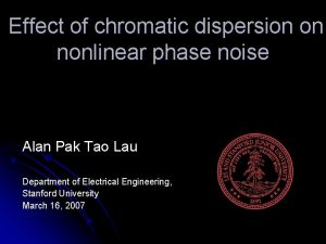 Effect of chromatic dispersion on nonlinear phase noise