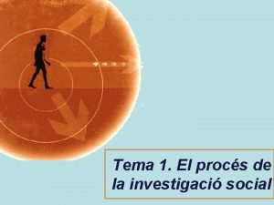 Tema 1 El procs de la investigaci social