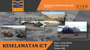 KESELAMATAN ICT Date 1962019 Time 8 30 am