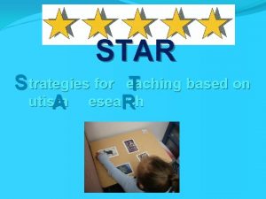 STAR based on S trategies for eaching T
