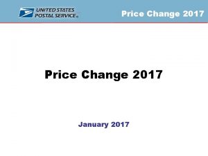 Price Change 2017 January 2017 Price Change 2017