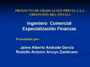 PROYECTO DE GRADUACIN PREVIA A LA OBTENCIN DEL