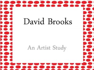 David Brooks An Artist Study Mikmaw Native Friendship