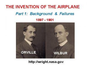 THE INVENTION OF THE AIRPLANE Part 1 Background