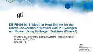 DEFE 0031615 Modular Heat Engine for the Direct