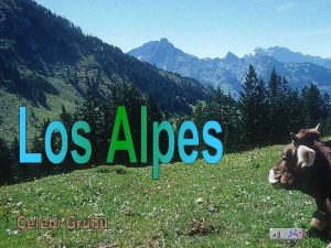 Alpes Austriacos Paisaje tpico Alpes Alemanes Una vista