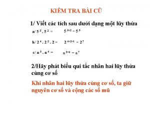 KIM TRA BI C 1 Vit cc tch