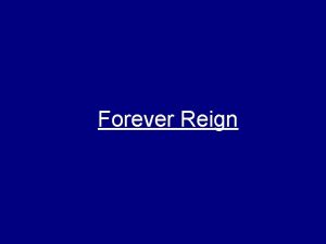 Forever Reign You are good When theres nothing