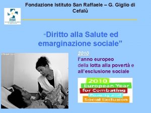 Fondazione Istituto San Raffaele G Giglio di Cefal