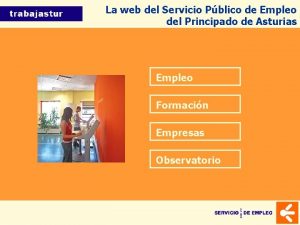 La web del Servicio Pblico de Empleo del