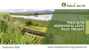 PALO ALTO HORIZONTAL LEVEE PILOT PROJECT September 2020