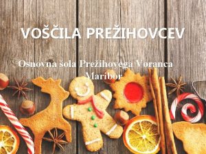 VOILA PREIHOVCEV Osnovna ola Preihovega Voranca Maribor 1