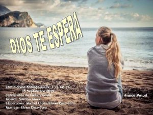 Lectio divina domingo XXIV T O Ciclo C