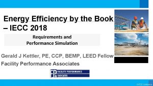 Energy Efficiency by the Book IECC 2018 Requirements