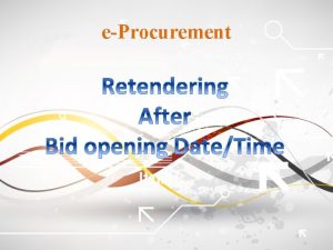 eProcurement Click e Procure https www eprocure gov