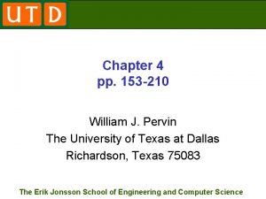 Chapter 4 pp 153 210 William J Pervin