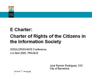 E Charter Charter of Rights of the Citizens