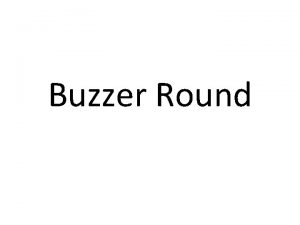 Buzzer Round Question Board 1 5 9 13