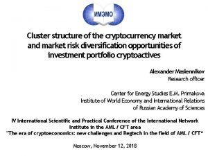 Cluster structure of the cryptocurrency market and market