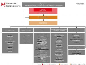 Organigramme MAISON ARCHOLOGIE ET ETHNOLOGIE RENGINOUVS USR 3225