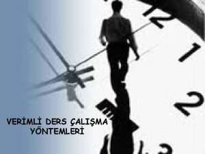 VERML DERS ALIMA YNTEMLER CUMHURYET ORTAOKULU 2012 CUMHURYET