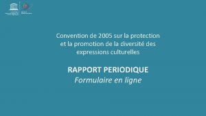 Convention de 2005 sur la protection et la