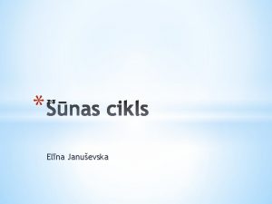 Elna Januevska G 1 Presintzes periods S Sintzes