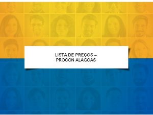 LISTA DE PREOS PROCON ALAGOAS DIA DAS MES