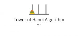 Tower of Hanoi Algorithm By 2 Discs Tower
