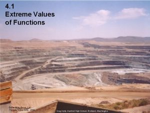 4 1 Extreme Values of Functions Borax Mine