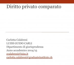 Carlotta calabresi