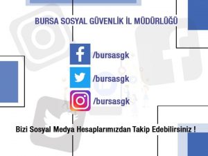 BURSA SOSYAL GVENLK L MDRL Haziran 2018 Yaplandrma