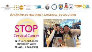 SPTM NA DE PREVENIRE A CANCERULUI DE COL