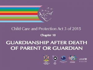 Child Care and Protection Act 3 of 2015