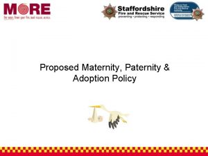 Proposed Maternity Paternity Adoption Policy Why Trend in